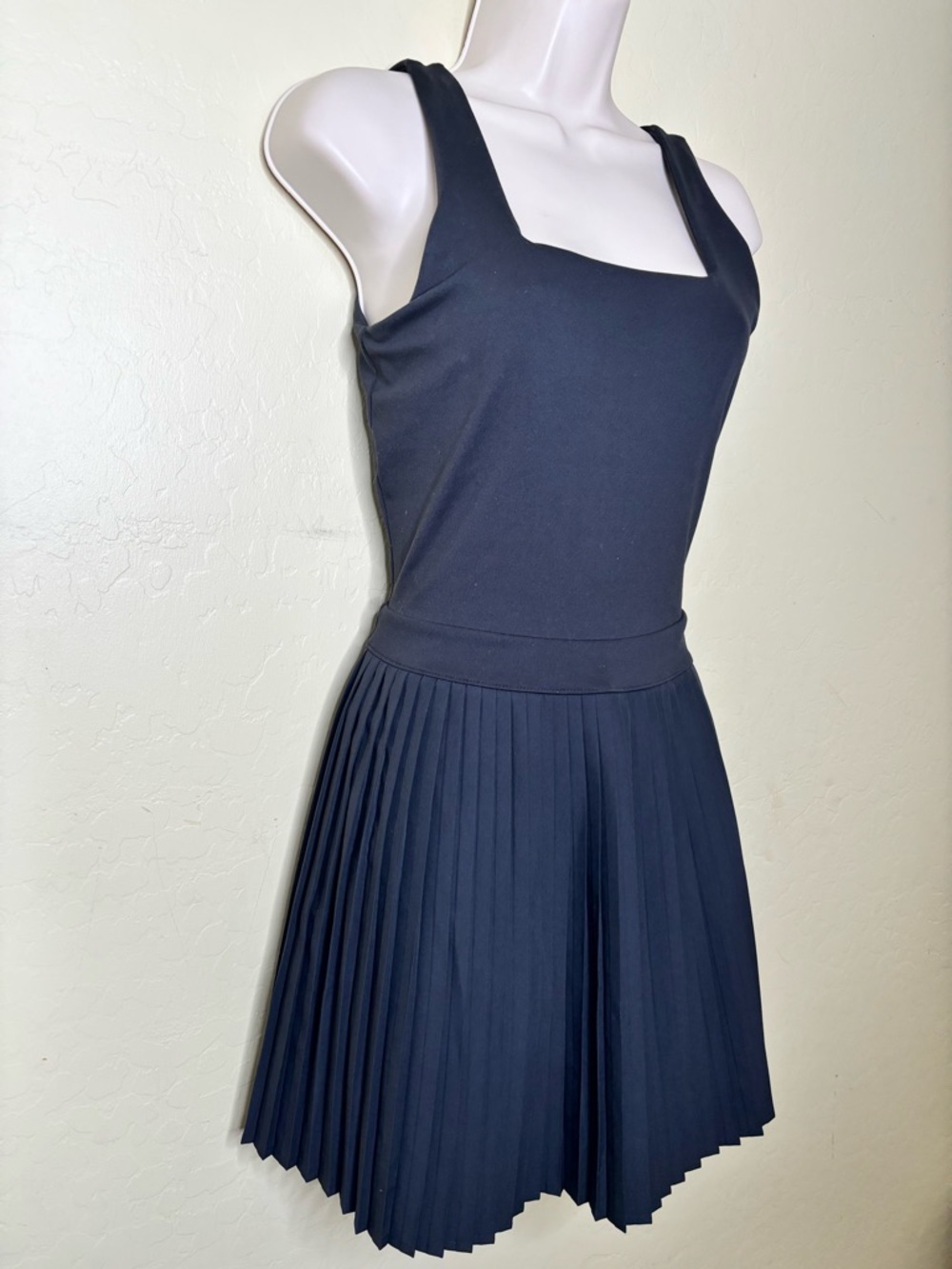 all in motion Black Sleeveless Pleated Tennis Mini Dress Size S Small - Picture 6 of 12
